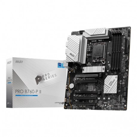 Mainboard|MSI|Intel B760 Express|LGA1700|Memory DDR5|Memory slots 4|5xPCI-Express 5.0 16x|2xM.2|1xHD