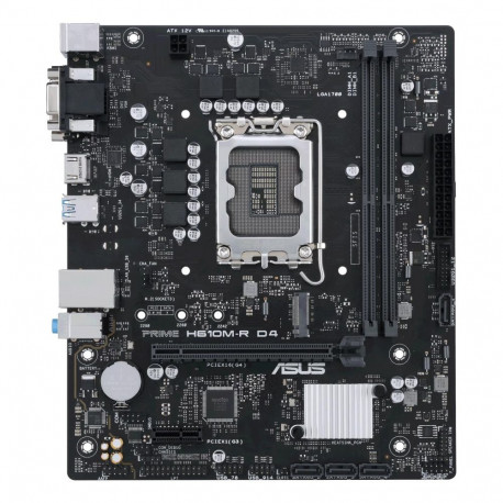 Mainboard|ASUS|Intel H610|LGA1700|Micro-ATX|Memory DDR4|Memory slots 2|1xPCI-Express 1x|1xPCI-Expres