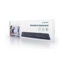 KEYBOARD STANDART USB ENG/BLACK KB-U-103 GEMBIRD