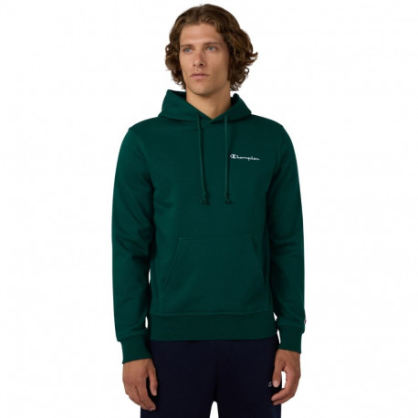 Bluza męska Champion Hooded Sweatshirt zielona 221790 GS584 XL
