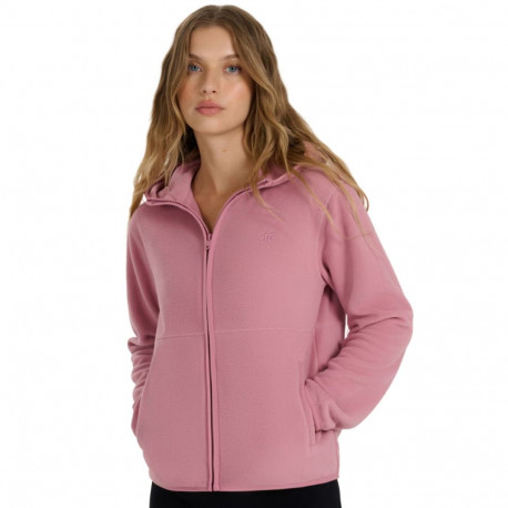 Bluza polarowa damska 4F F355 jasny róż 4FWAW25TFLEF355 56S M