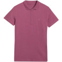 Koszulka damska polo 4F F554 burgund 4FWAW25TPTSF554 60S XL