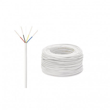 5525# Przewód domofonowy alarmowy ytdy 4x0,5 (100 tk.)