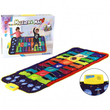 Muzyczna Mata Edukacyjna Motyw Pianinka Instrumenty