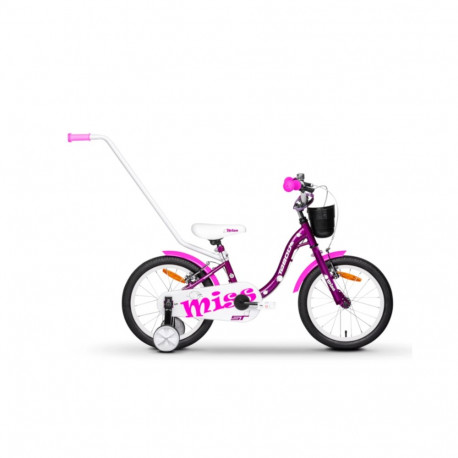 Laste jalgratas TABOU Miss ST, 12" lilla-valge