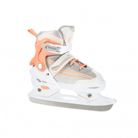 2in1 (rull)uisud NILS EXTREME NH18190 In-line Skates/Figure Ice Skates, L (39-43), White/Pink