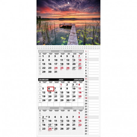 Seinakalender Trio Memo pilt 5 2026a.