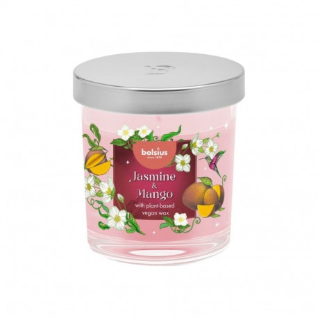Bolsius Floral Fusion Scented Candle 80x72mm Jasmine & Mango