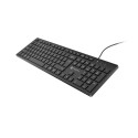 KEYBOARD NATEC HERRING US BLACK SLIM