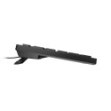 KEYBOARD NATEC HERRING US BLACK SLIM