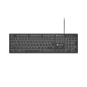 KEYBOARD NATEC HERRING GLOW US WHITE BACKLIGHT