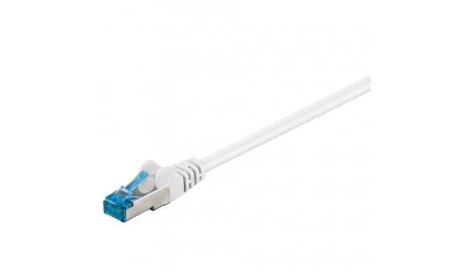 Goobay CAT 6A Patch Cable, S/FTP (PiMF), white 3 m