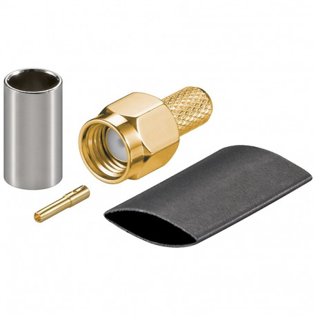 Goobay RP-SMA krimp-pistik RG 58