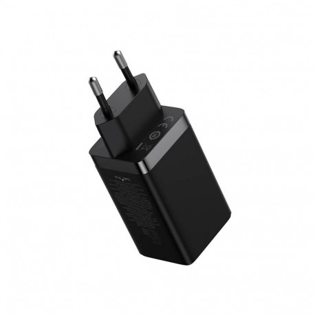 CHARGER GAN5 PRO 65W 2XUSB-C W CABLE BK