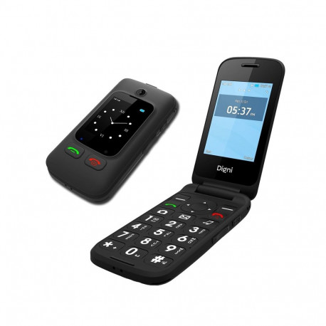 MOBILE PHONE ESTAR DIGNI FLIP BLACK