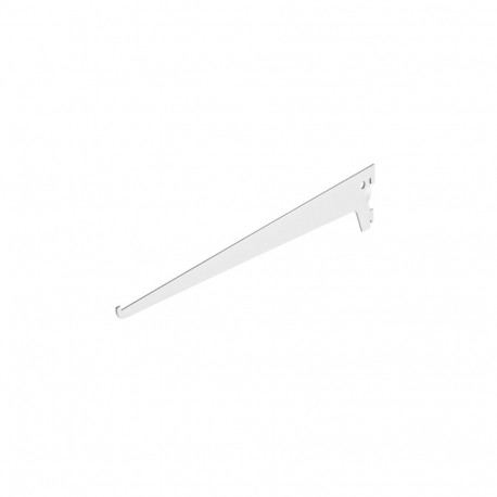 BRACKET ühepesaline 400 mm valge