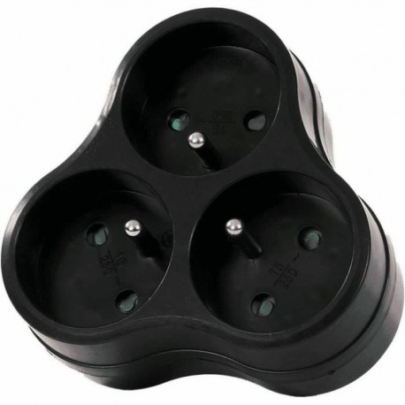 Schuko 3 Way Multi-socket Adapter GAO 3680 W