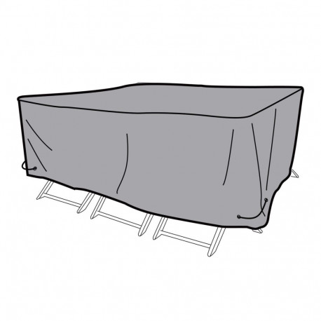 Kaitseümbris DKD Home Decor Laud Must Alumiinium Tumehall (200 x 130 x 60 cm)