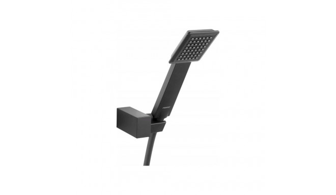 Ferro ühefunktsiooniline seinale paigaldatav dušikomplekt SINUS must (U170BL-B)