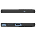 Spigen Liquid Air ümbris Samsung Galaxy S25 Ultra jaoks matt must