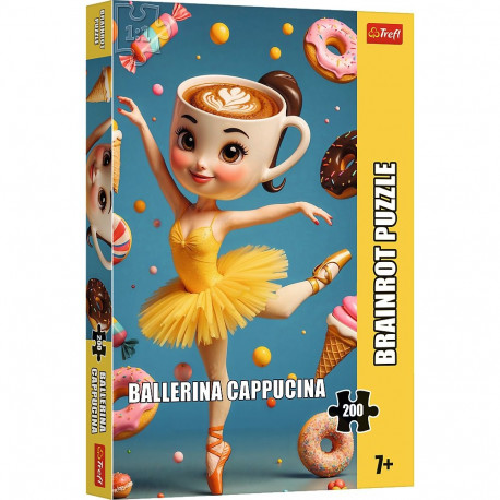 TREFL BRAINROT puzzle Ballerina Cappucina, 200 pcs