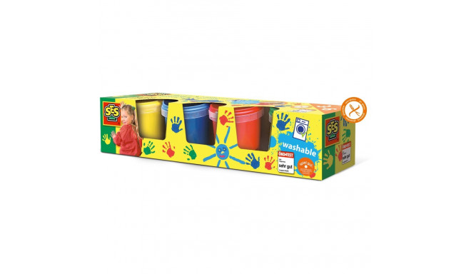 SES Finger paint, 4 colours