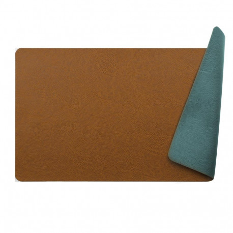 Placemat MATRIX 30x45cm grey/reddish brown