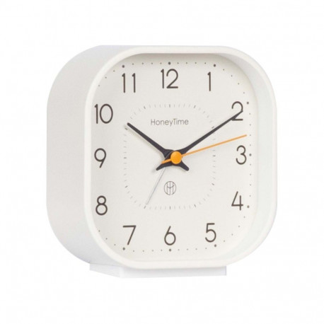 Alarm clock BARDI H11.2cm, white