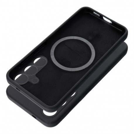 Case for Honor 400 SMART Silicone 2mm (camera protection) compatible with MagSafe black