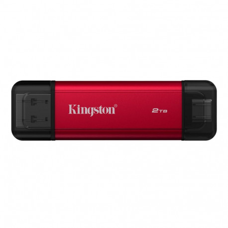 Kingston Technology 2TB Dual USB-A/C Portable SSD, Up to 1050MB/s USB 3.2 Gen 2