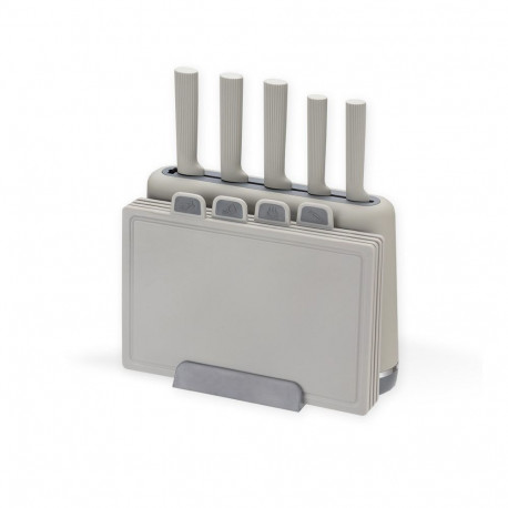 Maestro MR-1412-GREY Knife set with block + Cutting board set Gray