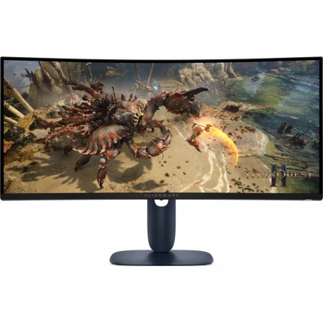 Alienware arvutimonitor AW3425DWM 86.4cm (34") 3440 x 1440 pixels Wide Quad HD LCD, must, sinine