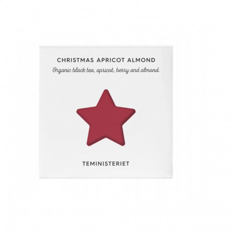 Christmas Fireside lahtine must tee 100g - Teministeriet