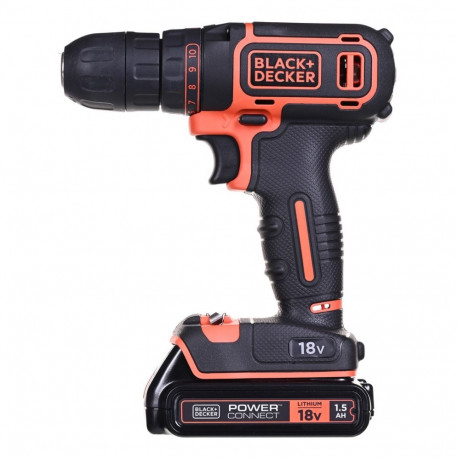 Black & Decker BDCDC18 puur 650 RPM must, oranž