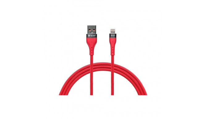 Cable USB A-Lightning 1m Red