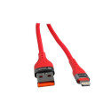 Cable USB A-Lightning 1m Red