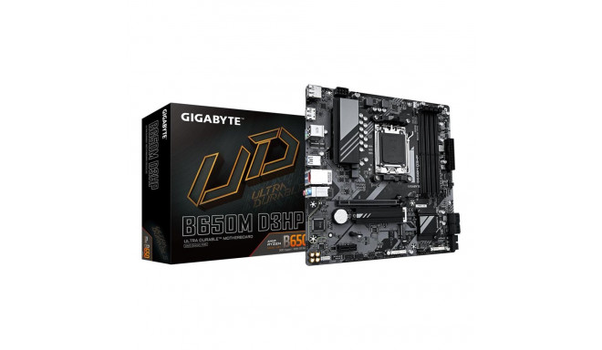 Mainboard|GIGABYTE|AMD B650|Socket AM5|micro ATX|RAM DDR5-SDRAM|4xSlots|2xNumber of M.2 (M) slots|B6