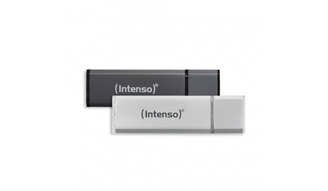 MEMORY DRIVE FLASH USB2 32GB/2PCS SILV/ ANT 3521480 INTENSO