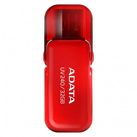 Adata flash drive 32GB UV240 USB 2.0, red (AUV240-32G-RRD)