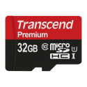 Transcend mälukaart microSDHC 32GB UHS-I Class 10 TS32GUSDCU1