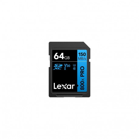 MEMORY SDXC 64GB UHS-I/LSD0800P064G-BNNNG LEXAR