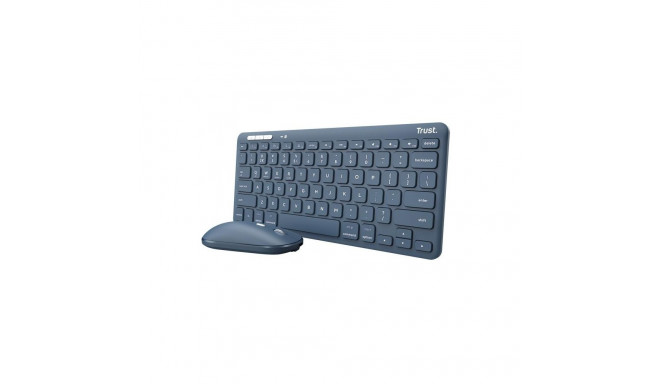 KEYBOARD +MOUSE WRL LYRA/BLUE 24937 TRUST