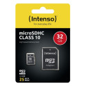 Intenso mälukaart microSDHC 32GB Class 10 + adapter (3413480)