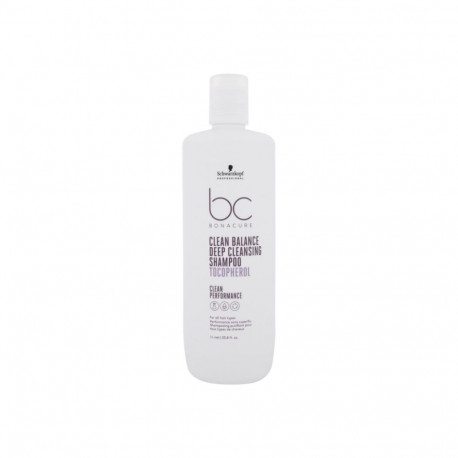 Schwarzkopf Professional BC Bonacure Clean Balance Tocopherol Shampoo (1000ml)