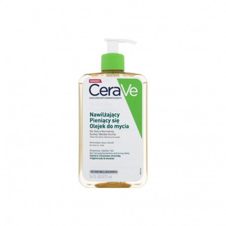 CeraVe Facial Cleansers Hydrating Foaming Oil Cleanser (473ml)