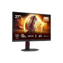 AOC Q27G4ZR 27-tolline WQHD kiire IPS 240Hz 0,03ms 400cd/m2 HDMI2.0x2 DP kõlaritega