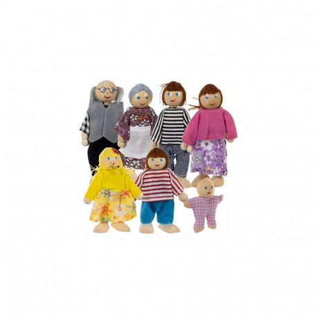 Miniaturowe lalki- 7szt. Kruzzel 19764