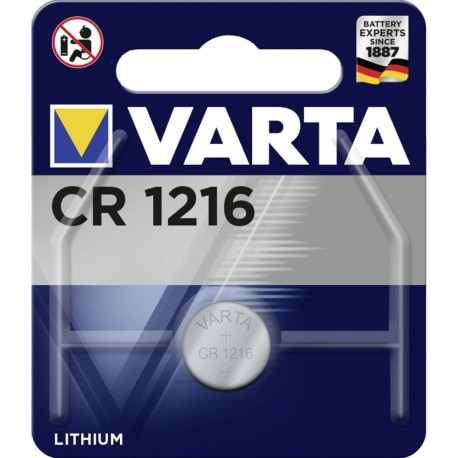 10x1 Varta electronic CR 1216 PU sisekarp