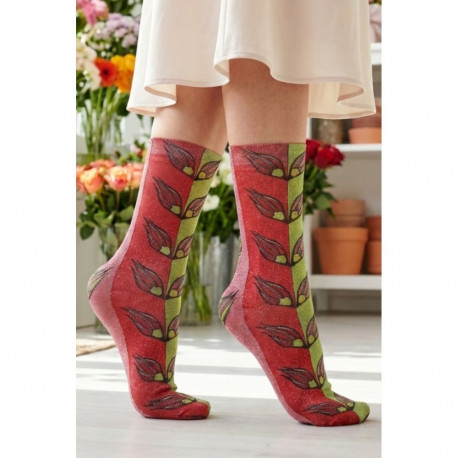 SOKISAHTEL Pierre Mantoux TULIP SUN lillelised sädelusega sokid 444