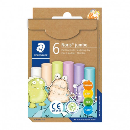 Modelling clay Noris Jumbo pastel